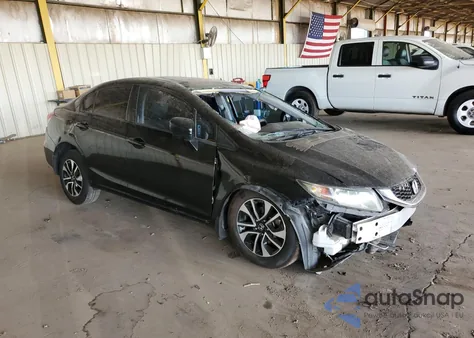 2015 Honda Civic Ex z USA, uszkodzony, nr VIN 2HGFB2F81FH529721